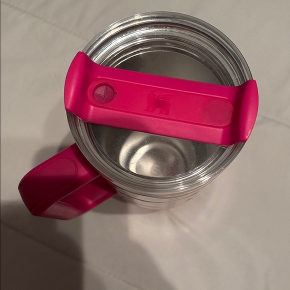 Stanley Pink Travel Mug with Handle - Picture 3 of 7